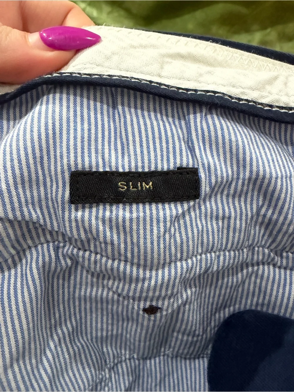 J. Crew Dark Navy Slim Chinos
